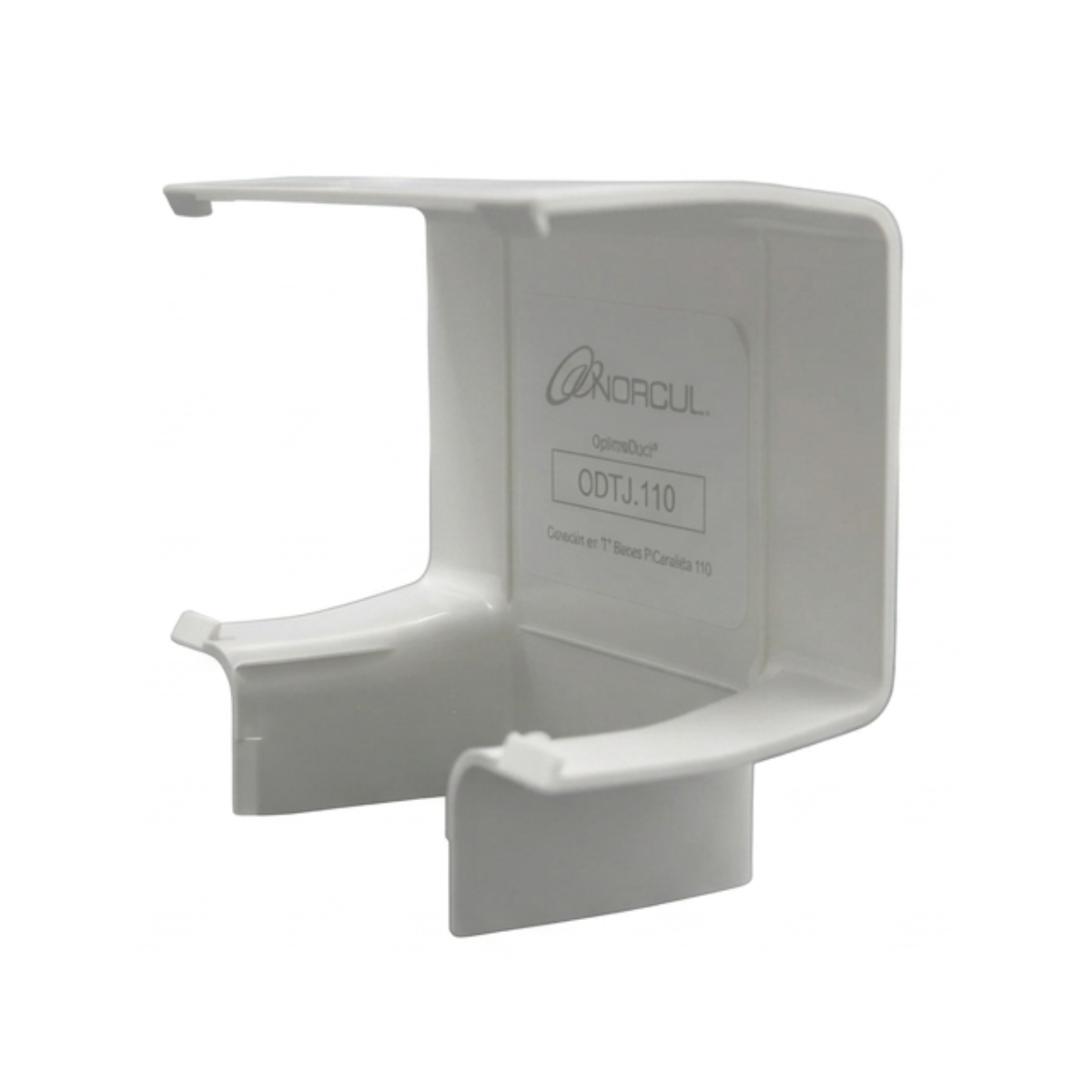 Conexion T para Canaleta Blanco 110mm, OPTIMAL DUCT - ODTJ.110