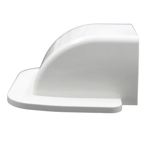 Entrada a pared para Canaleta Blanco 110mm, OPTIMAL DUCT - ODWC.110