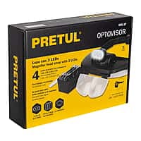 Lupa optovisor de 3 leds, Pretul - OVIS-3P / 26019 Lupa optovisor de 3 leds, Pretul - OVIS-3P / 26019