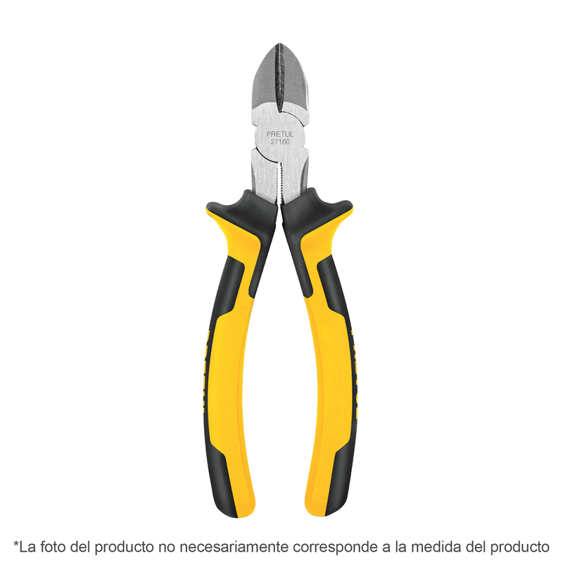 pinza-corte-diagonal-6-mango-comfort-grip-pretul-pcd-6px-22675 pinza-corte-diagonal-6-mango-comfort-grip-pretul-pcd-6px-22675