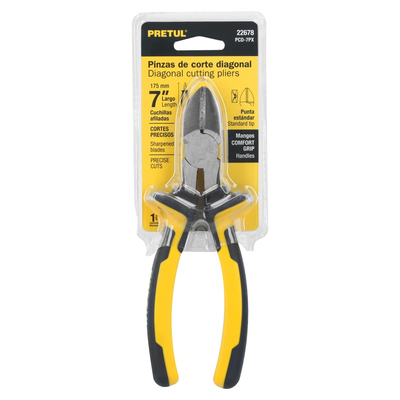 pinza-de-corte-diagonal-7-mango-comfort-grip-pretul-pcd-7px-22678 pinza-de-corte-diagonal-7-mango-comfort-grip-pretul-pcd-7px-22678