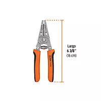 Pinza 6" pela cables, 20 a 10 AWG, TRUPER - PE-CA-61 / 103351 Pinza 6" pela cables, 20 a 10 AWG, TRUPER - PE-CA-61 / 103351