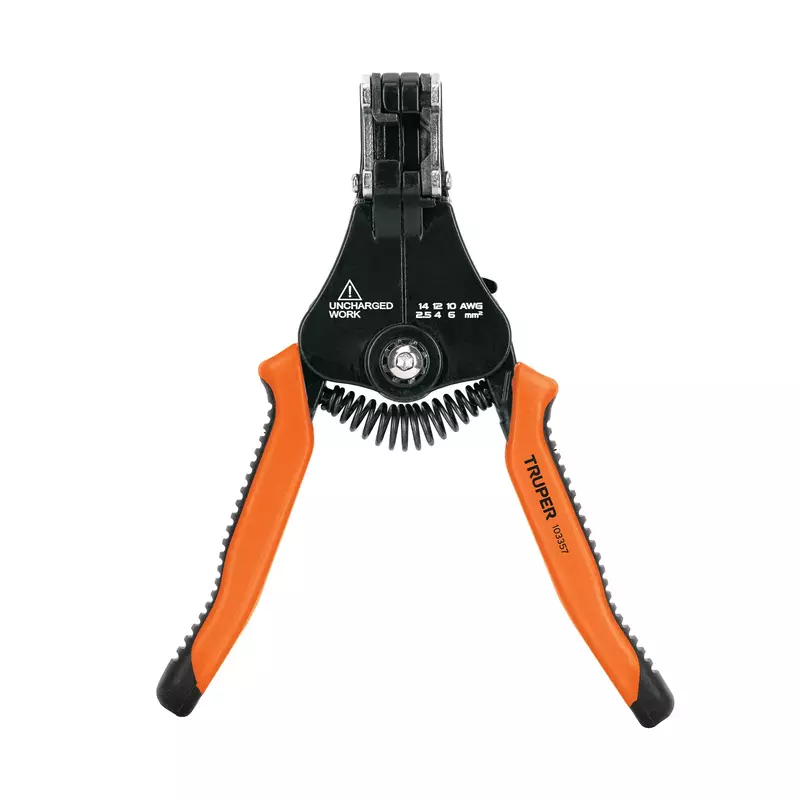 Pinza 6.5" pela cables automática, 14 a 10 AWG, TRUPER - PE-CA-65 / 103357 Pinza 6.5" pela cables automática, 14 a 10 AWG, TRUPER - PE-CA-65 / 103357