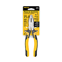 pinza-para-electricista-7-mango-comfort-grip-pretul-pel-7px-22676 pinza-para-electricista-7-mango-comfort-grip-pretul-pel-7px-22676