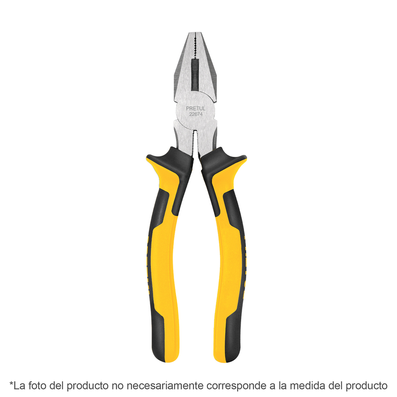 pinza-para-electricista-7-mango-comfort-grip-pretul-pel-7px-22676 pinza-para-electricista-7-mango-comfort-grip-pretul-pel-7px-22676