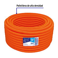 Metro de poliducto 1/2' corrugado flex. s/guía, rollo 100 m - PF-1/2 / 45018 Metro de poliducto 1/2' corrugado flex. s/guía, rollo 100 m - PF-1/2 / 45018
