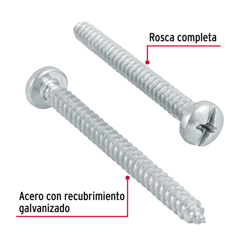 Bolsa con 150 pijas #10 x 2' para lámina - PILA-10X2 / 44426 Bolsa con 150 pijas #10 x 2' para lámina - PILA-10X2 / 44426