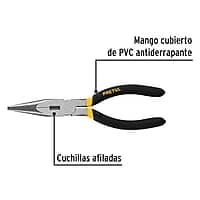 Pinza de punta y corte 7', Pretul - PPC-7P / 22625 Pinza de punta y corte 7', Pretul - PPC-7P / 22625