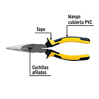 pinza-de-punta-y-corte-8-mango-comfort-grip-pretul-ppc-8px-22671 pinza-de-punta-y-corte-8-mango-comfort-grip-pretul-ppc-8px-22671