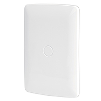 Placa de ABS, ciega, línea Italiana, color blanco - PPC-IB / 46141 Placa de ABS, ciega, línea Italiana, color blanco - PPC-IB / 46141