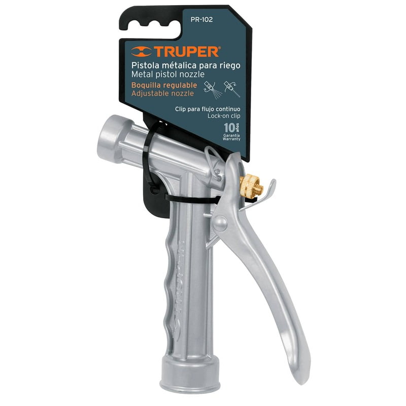 Pistola metálica para riego - PR-101 / 17483 Pistola metálica para riego - PR-101 / 17483