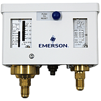 Control de Alta y Baja Presion Rango Presion 9 a 100 psig, Rango Diferencial 90 a 450, Conexion 1/4 Fler Emerson - Manual - PS2-L7A