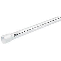 Tubo de 3 m de PVC de 1' hidráulico cédula 40, Saniflow - PVC-003 / 43040 Tubo de 3 m de PVC de 1' hidráulico cédula 40, Saniflow - PVC-003 / 43040