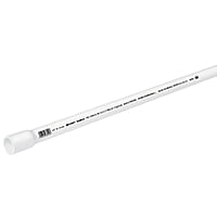 Tubo de 3 m de PVC de 1/2' hidráulico RD 21, Saniflow - PVC-101 / 40081 Tubo de 3 m de PVC de 1/2' hidráulico RD 21, Saniflow - PVC-101 / 40081