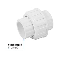Tuerca unión lisa de PVC, 1' - PVC-973 / 45437 Tuerca unión lisa de PVC, 1' - PVC-973 / 45437