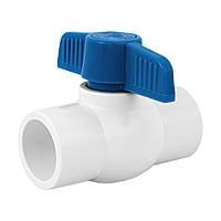 Válvula de esfera de PVC, de 1', para cementar - PVC-ES-1 / 49158 Válvula de esfera de PVC, de 1', para cementar - PVC-ES-1 / 49158