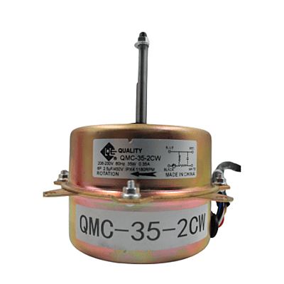 Motor Condensador 220/60 CW 34" .35AMP. Flecha 5/16 - QMC35