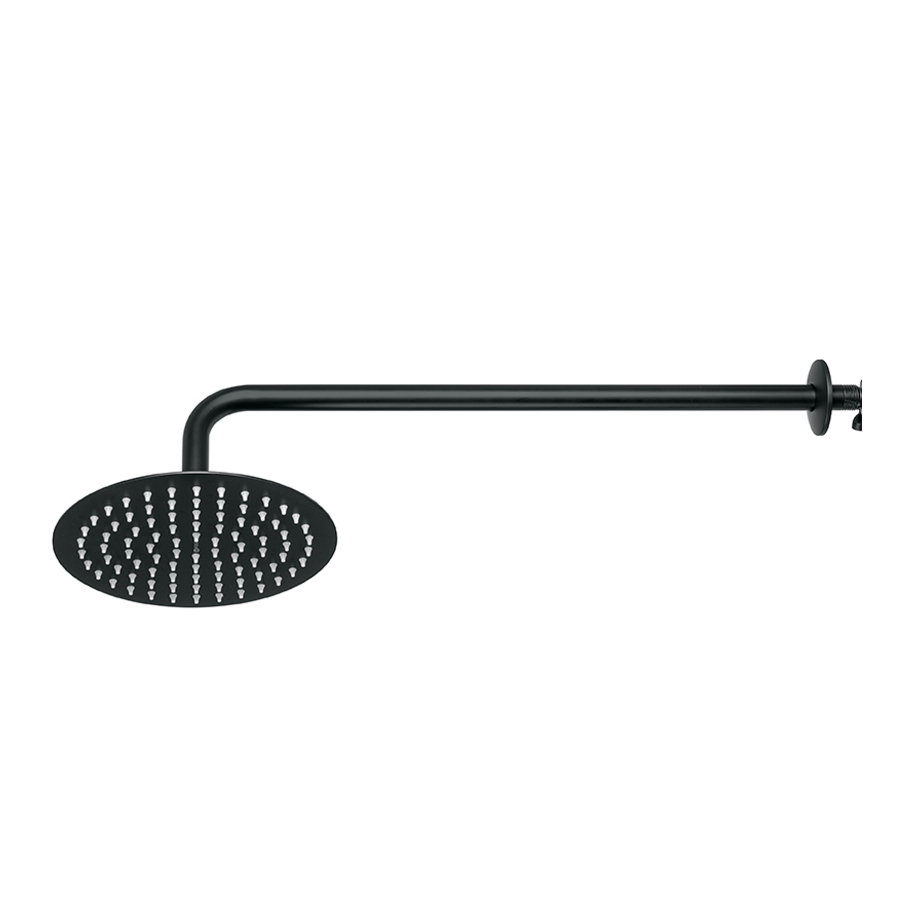 Regadera redonda 10" con brazo, negro, FOSET RIVIERA - R-311M / 44825 Regadera redonda 10" con brazo, negro, FOSET RIVIERA - R-311M / 44825