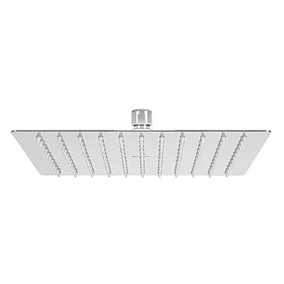 Regadera acero inoxidable, 10', sin brazo, cromado, Riviera - R-310S / 45781