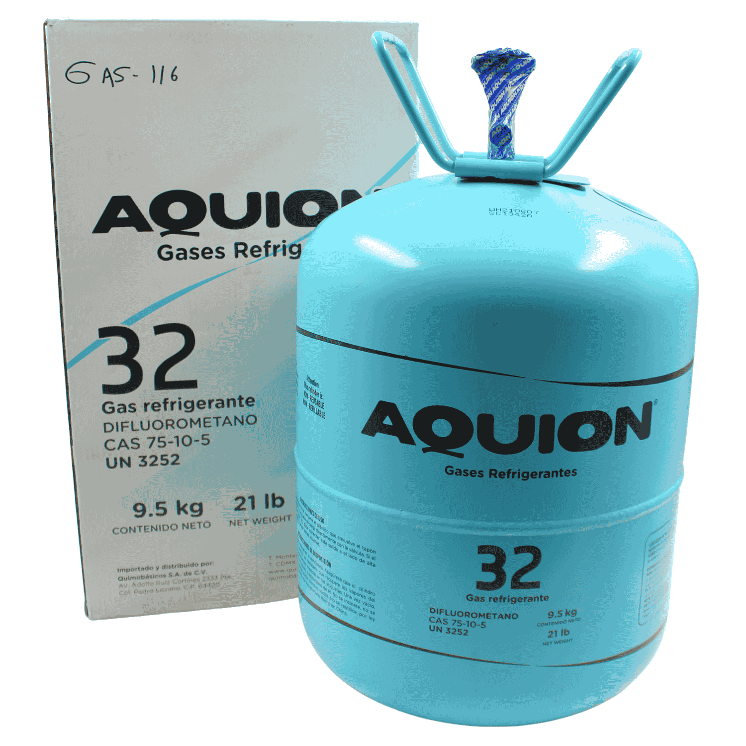 Gas Refrigerante Aquion R32 Boya De 9.5K - R32-9.5KA