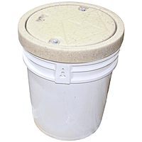 Registro tipo Cubeta, con Tapa de Concreto Polimerico - RECUTACOPO