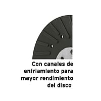 Respaldo para discos de lija 4-1/2', eje 5/8-11 - RES-DILI-4-1/2P / 17273 Respaldo para discos de lija 4-1/2', eje 5/8-11 - RES-DILI-4-1/2P / 17273