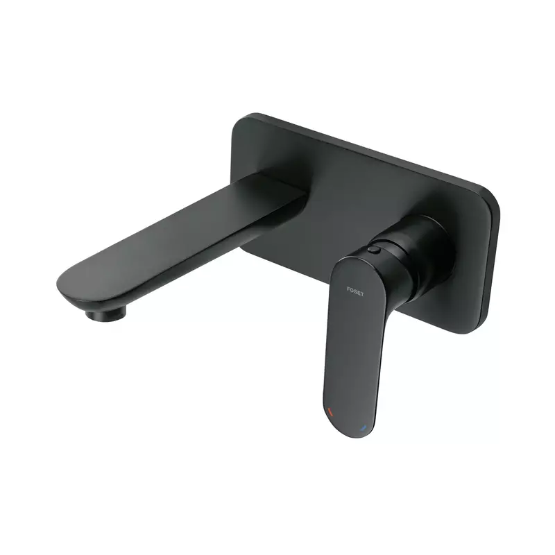 Monomando a pared para lavabo, negro - RIM-92M / 44095 Monomando a pared para lavabo, negro - RIM-92M / 44095