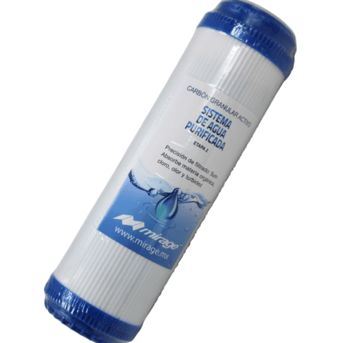 Filtro De Carbon Granulado 10 Pulgadas Etapa3 - Ro20Gacm033 Filtro De Carbon Granulado 10 Pulgadas Etapa3 - Ro20Gacm033