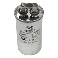 Capacitor 20 Mf 370 Vac +/- 10% - Se2037 Capacitor 20 Mf 370 Vac +/- 10% - Se2037