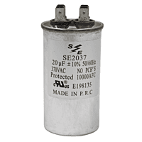 Capacitor 20 Mf 370 Vac +/- 10% - Se2037 Capacitor 20 Mf 370 Vac +/- 10% - Se2037