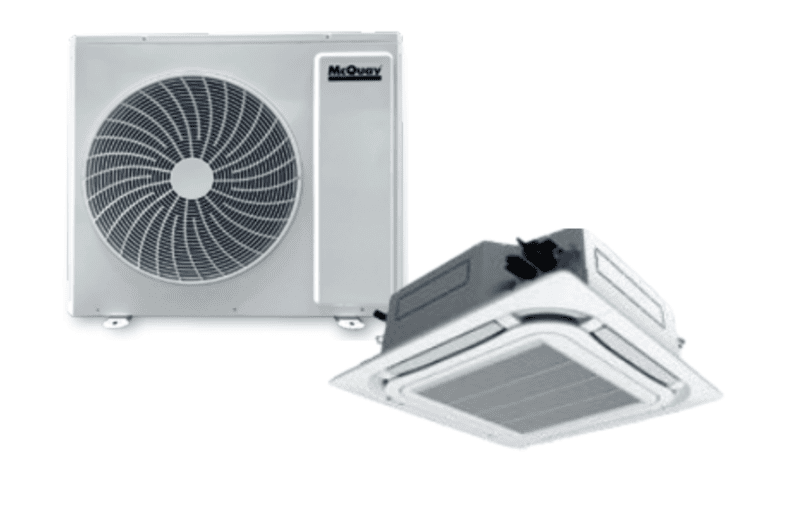 Set Equipo Cassette Inverter Daikin McQuay Frio Calor 5 Toneladas, R-32, 220-1-60 Set Equipo Cassette Inverter Daikin McQuay Frio Calor 5 Toneladas, R-32, 220-1-60