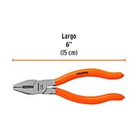 Pinza para electricista 6', mango de PVC - T200-6 / 17306 Pinza para electricista 6', mango de PVC - T200-6 / 17306