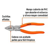 Pinza para electricista 7', mango de PVC - T200-7 / 17307 Pinza para electricista 7', mango de PVC - T200-7 / 17307