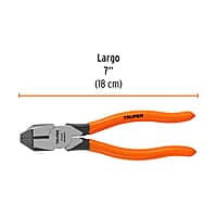 Pinza profesional para electricista 7', mango de PVC - T201-7 / 17303 Pinza profesional para electricista 7', mango de PVC - T201-7 / 17303