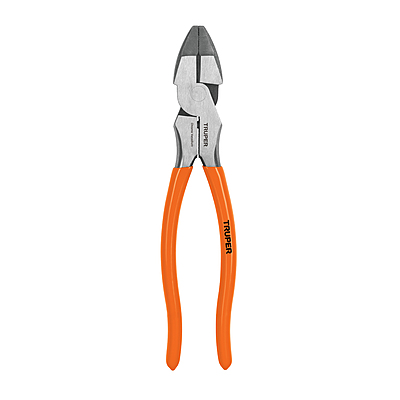 Pinza profesional p/electricista 9', c/resorte, mango de PVC - T210-9 / 17328