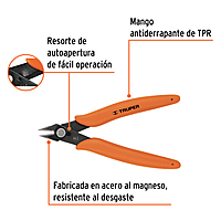 pinza-para-electrónica-5-de-corte-t275-5-17314 pinza-para-electrónica-5-de-corte-t275-5-17314
