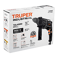 Taladro de 1/2" 800 W dos velocidades, industrial, Truper 103068 / TAL-1/2N2 - 1665 / TAL-1/2N Taladro de 1/2" 800 W dos velocidades, industrial, Truper 103068 / TAL-1/2N2 - 1665 / TAL-1/2N