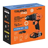 Taladro 1/2', 20V, 1 batería 2Ah, PRO, 103249 - TALI-20A2 Taladro 1/2', 20V, 1 batería 2Ah, PRO, 103249 - TALI-20A2