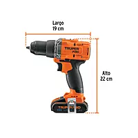 Taladro 1/2', 20V, 1 batería 2Ah, PRO, 103249 - TALI-20A2 Taladro 1/2', 20V, 1 batería 2Ah, PRO, 103249 - TALI-20A2