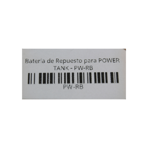 Bateria de Repuesto para POWER TANK - PW-RB Bateria de Repuesto para POWER TANK - PW-RB