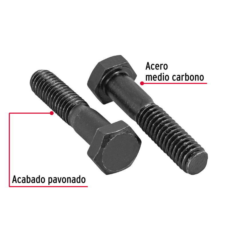 Bolsa con 50 tornillos 5/16' X 1-1/2' de acero, grado 5 - TOR5-5/16X1-1/2 / 44775 Bolsa con 50 tornillos 5/16' X 1-1/2' de acero, grado 5 - TOR5-5/16X1-1/2 / 44775