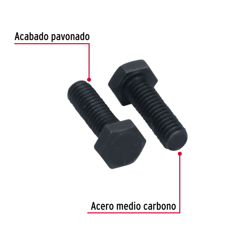 Bolsa con 60 tornillos 5/16' X 1' de acero, grado 5 - TOR5-5/16X1 / 44773 Bolsa con 60 tornillos 5/16' X 1' de acero, grado 5 - TOR5-5/16X1 / 44773