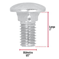 Bolsa con 40 tornillos 1/2' x 1' tipo coche - TORC-1/2X1 / 44745 Bolsa con 40 tornillos 1/2' x 1' tipo coche - TORC-1/2X1 / 44745
