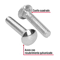 Bolsa con 20 tornillos 1/2' x 2-1/2' tipo coche - TORC-1/2X2-1/2 / 44749 Bolsa con 20 tornillos 1/2' x 2-1/2' tipo coche - TORC-1/2X2-1/2 / 44749
