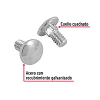 Bolsa con 150 tornillos 1/4' x 1/2' tipo coche - TORC-1/4X1/2 / 44710 Bolsa con 150 tornillos 1/4' x 1/2' tipo coche - TORC-1/4X1/2 / 44710