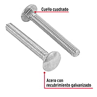 Bolsa con 60 tornillos 1/4' x 2' tipo coche - TORC-1/4X2 / 44715 Bolsa con 60 tornillos 1/4' x 2' tipo coche - TORC-1/4X2 / 44715
