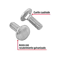 Bolsa con 100 tornillos 1/4' x 3/4' tipo coche - TORC-1/4X3/4 / 44711 Bolsa con 100 tornillos 1/4' x 3/4' tipo coche - TORC-1/4X3/4 / 44711