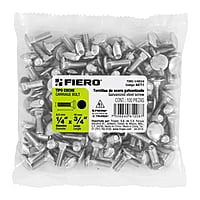 Bolsa con 100 tornillos 1/4' x 3/4' tipo coche - TORC-1/4X3/4 / 44711 Bolsa con 100 tornillos 1/4' x 3/4' tipo coche - TORC-1/4X3/4 / 44711