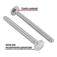 Bolsa con 50 tornillos 1/4' x 3' tipo coche - TORC-1/4X3 / 44717 Bolsa con 50 tornillos 1/4' x 3' tipo coche - TORC-1/4X3 / 44717