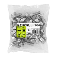 Bolsa con 40 tornillos 3/8' x 1-1/4' tipo coche - TORC-3/8X1-1/4 / 44730 Bolsa con 40 tornillos 3/8' x 1-1/4' tipo coche - TORC-3/8X1-1/4 / 44730